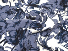 画像をギャラリービューアに読み込む, 洗える着物 袷 仕立て上がり 単品 オフホワイト地 ブルーグレー 花柄 百華 女性 レディース 和装 和服 きもの カジュアル プレタ 春 秋 冬 きもの かわいい 普段着 ポリエステル