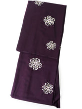 画像をギャラリービューアに読み込む, 洗える着物 袷 小紋 フリーサイズ 仕立て上がり 単品 葡萄色 紫 華紋 レトロ 女性 レディース 着物 和装 和服 きもの プレタ モダン カジュアル 普段着