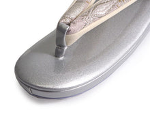 画像をギャラリービューアに読み込む, 草履バッグセット 礼装 留袖用 渋ピンク 花繋ぎ柄 長方形 ハンドバッグ シルバー フリー サイズ 正絹 佐賀錦 フォーマル 訪問着 色無地 和装小物 草履 バッグ セット 結婚式 披露宴 園遊会 卒業式 入学式 女性 レディース 日本製