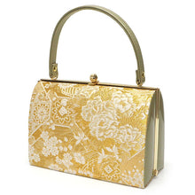 画像をギャラリービューアに読み込む, 草履バッグセット 礼装 留袖用 ゴールド地 四季の花 牡丹 菊 桜 梅 ハンドバッグ ゴールド フリー サイズ 正絹 佐賀錦 フォーマル 訪問着 色無地 和装小物 草履 バッグ セット 結婚式 披露宴 園遊会 卒業式 入学式 女性 レディース 日本製