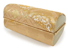 画像をギャラリービューアに読み込む, 草履バッグセット 礼装 留袖用 ゴールド地 華紋 花菱 台形 ハンドバッグ ゴールド フリー サイズ 正絹 佐賀錦 フォーマル 訪問着 色無地 和装小物 草履 バッグ セット 結婚式 披露宴 園遊会 卒業式 入学式 女性 レディース 日本製