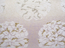 画像をギャラリービューアに読み込む, 草履バッグセット 礼装 留袖用 オフホワイト地 パープル 華紋 ハンドバッグ シルバー フリー サイズ 正絹 佐賀錦 フォーマル 訪問着 色無地 和装小物 草履 バッグ セット 結婚式 披露宴 園遊会 卒業式 入学式 女性 レディース 日本製