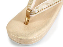 画像をギャラリービューアに読み込む, 草履バッグセット 礼装 留袖用 ライトベージュ ゴールド地 花丸柄 ハンドバッグ ゴールド フリー サイズ 正絹 西陣織 フォーマル 訪問着 色無地 和装小物 草履 バッグ セット 結婚式 披露宴 園遊会 卒業式 入学式 女性 レディース 日本製