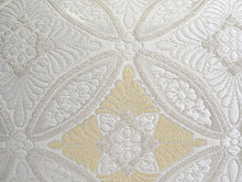 画像をギャラリービューアに読み込む, 草履バッグセット 礼装 留袖用 白地 花七宝柄 ハンドバッグ シルバー フリー サイズ 正絹 佐賀錦 フォーマル 訪問着 色無地 和装小物 草履 バッグ セット 結婚式 披露宴 園遊会 卒業式 入学式 女性 レディース 日本製