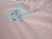 画像をギャラリービューアに読み込む, 着物 洗える着物 フルオーダー 仕立て付 小紋 ピンク 色紙 花 鹿の子柄 東レシルック 反物 和装 和服 袷 単衣 春 秋 冬 レディース 女性 きもの 羽織 コート カジュアル 上品 TORAY silook