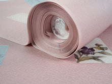 画像をギャラリービューアに読み込む, 着物 洗える着物 フルオーダー 仕立て付 小紋 ピンク 色紙 花 鹿の子柄 東レシルック 反物 和装 和服 袷 単衣 春 秋 冬 レディース 女性 きもの 羽織 コート カジュアル 上品 TORAY silook