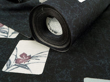 画像をギャラリービューアに読み込む, 着物 洗える着物 フルオーダー 仕立て付 小紋 黒緑 色紙 花 鹿の子柄 東レシルック 反物 和装 和服 袷 単衣 春 秋 冬 レディース 女性 きもの 羽織 コート カジュアル 上品 TORAY silook