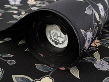 画像をギャラリービューアに読み込む, 着物 洗える着物 フルオーダー 仕立て付 小紋 黒 更紗 花 東レシルック 反物 和装 和服 袷 単衣 春 秋 冬 レディース 女性 きもの 羽織 コート カジュアル 上品 TORAY silook