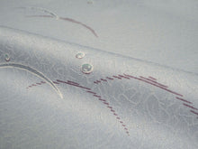 画像をギャラリービューアに読み込む, 着物 洗える着物 フルオーダー 仕立て付 小紋 ブルーグレー 露芝 東レシルック 反物 和装 和服 袷 単衣 春 秋 冬 レディース 女性 きもの 羽織 コート カジュアル 上品 TORAY silook