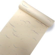 画像をギャラリービューアに読み込む, 着物 洗える着物 フルオーダー 仕立て付 小紋 クリームベージュ 露芝 東レシルック 反物 和装 和服 袷 単衣 春 秋 冬 レディース 女性 きもの 羽織 コート カジュアル 上品 TORAY silook