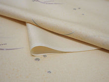 画像をギャラリービューアに読み込む, 着物 洗える着物 フルオーダー 仕立て付 小紋 クリームベージュ 露芝 東レシルック 反物 和装 和服 袷 単衣 春 秋 冬 レディース 女性 きもの 羽織 コート カジュアル 上品 TORAY silook
