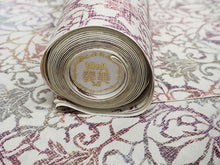 画像をギャラリービューアに読み込む, 着物 洗える着物 フルオーダー 仕立て付 小紋 薄ベージュ オリエンタル 花 東レシルック 反物 美しいキモノ掲載 和装 和服 袷 単衣 春 秋 冬 レディース 女性 きもの 羽織 コート カジュアル 上品 TORAY silook