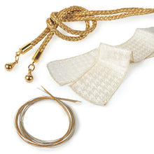 画像をギャラリービューアに読み込む, 成人式 髪飾り ゴールド シルバー エンジ 水引 リボン 金箔 ヘアアクセサリー 結び紐セット 4点セット 卒業式 謝恩会 前撮り 袴 はかま 振袖 結婚式 和装 和服 着物 Ayanasu あす楽