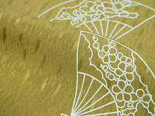 画像をギャラリービューアに読み込む, 帯揚げ 帯締め セット 正絹 カジュアル向き 丸組 抹茶色 扇 帯揚げ 紫×イエロー 帯〆 和装 小物 レディース 女性 婦人 おびあげ おびじめ