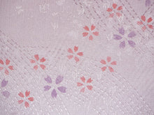 画像をギャラリービューアに読み込む, 帯揚げ 帯締め セット 正絹 カジュアル向き 丸組 薄紫 桜 帯揚げ 渋紫グレー×イエロー 帯〆 和装 小物 レディース 女性 婦人 おびあげ おびじめ