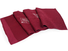 画像をギャラリービューアに読み込む, 帯揚げ 帯締め セット 正絹 カジュアル向き 丸組 渋ワイン色 扇 帯揚げ 渋藤色×赤茶 帯〆 和装 小物 レディース 女性 婦人 おびあげ おびじめ