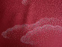 画像をギャラリービューアに読み込む, 帯揚げ 帯締め セット 正絹 カジュアル向き 丸組 渋赤茶 雲取り 帯揚げ エンジ×クリーム 帯〆 和装 小物 レディース 女性 婦人 おびあげ おびじめ