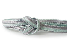 画像をギャラリービューアに読み込む, 帯締め 衿秀 正絹 二色切替 ラメ 4色 ベージュ ブルー グレー グリーン イエロー 和装小物 帯を締める時に使う 着物 和装 和服