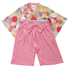 画像をギャラリービューアに読み込む, 袴 ロンパース 女の子 ベビー 70 80 90 2カラー ピンク レッド 菊柄 和柄 はかまロンパース お食い初め 100日祝い ひな祭り 初節句 お宮参り 赤ちゃん 袴 新生児 子供服 カバーオール 出産祝い ベビー袴 おしゃれ