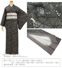 画像をギャラリービューアに読み込む, 正絹小紋5点福袋 黒地鱗 小紋柄 正絹小紋 着物 クリーニングクーポン 衣裳敷 松栄堂 防虫香 着物ハンガー 仕立て上がり 和装 和服 お手入れ安心 2024福袋 新春福袋