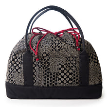 画像をギャラリービューアに読み込む, 和装バッグ カジュアル 日本製 印伝風 トートバッグ 横長 大容量 着物 バッグ 普段使い 小紋 紬 手提げ おしゃれ 通年 レディース 女性 a4 A4 茶道 お稽古 和服