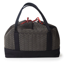 画像をギャラリービューアに読み込む, 和装バッグ カジュアル 日本製 印伝風 トートバッグ 横長 大容量 着物 バッグ 普段使い 小紋 紬 手提げ おしゃれ 通年 レディース 女性 a4 A4 茶道 お稽古 和服