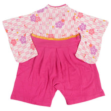 画像をギャラリービューアに読み込む, 袴 ロンパース 女の子 ベビー 70 80 90 2カラー ピンク レッド 梅柄 和柄 はかまロンパース お食い初め 100日祝い ひな祭り 初節句 お宮参り 赤ちゃん 袴 新生児 子供服 カバーオール 出産祝い ベビー袴 おしゃれ