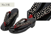 画像をギャラリービューアに読み込む, 印伝調お出かけ3点福袋 2024福袋 着物 バッグ 草履 足袋タイツ 3,000円offクーポン付き 大容量バッグ 歩きやすい ウレタン草履 セット 印伝調 和装小物 和服 着物 新春 福袋