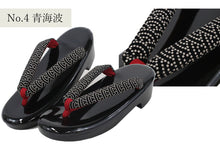 画像をギャラリービューアに読み込む, 印伝調お出かけ3点福袋 2024福袋 着物 バッグ 草履 足袋タイツ 3,000円offクーポン付き 大容量バッグ 歩きやすい ウレタン草履 セット 印伝調 和装小物 和服 着物 新春 福袋