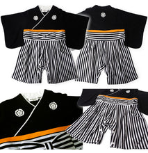 画像をギャラリービューアに読み込む, 袴 ロンパース 男の子 ベビー 70 80 90 3カラー ホワイト グレー ブラック 和柄 家紋入り はかまロンパース お食い初め 100日祝い 端午の節句 初節句 お宮参り 赤ちゃん 袴 新生児 子供服 カバーオール 出産祝い ベビー袴 おしゃれ