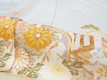 画像をギャラリービューアに読み込む, 訪問着 正絹 お仕立て付き クリーニング券 2点福袋 水色 グリーン 御所車 2024 新春福袋 未仕立て フルオーダー付き フォーマル 卒業式 入学式 結婚式 お茶会 パーティー 礼装