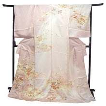 画像をギャラリービューアに読み込む, 訪問着 正絹 お仕立て付き クリーニング券 2点福袋 ピンク 四季の花 牡丹 菊2024 新春福袋 未仕立て フルオーダー付き フォーマル 卒業式 入学式 結婚式 お茶会 パーティー 礼装