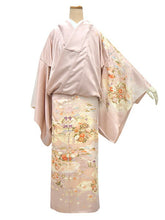 画像をギャラリービューアに読み込む, 訪問着 正絹 お仕立て付き クリーニング券 2点福袋 ピンク 四季の花 牡丹 菊2024 新春福袋 未仕立て フルオーダー付き フォーマル 卒業式 入学式 結婚式 お茶会 パーティー 礼装