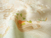 画像をギャラリービューアに読み込む, 訪問着 正絹 お仕立て付き クリーニング券 2点福袋 イエローベージュ 紅葉 牡丹2024 新春福袋 未仕立て フルオーダー付き フォーマル 卒業式 入学式 結婚式 お茶会 パーティー 礼装