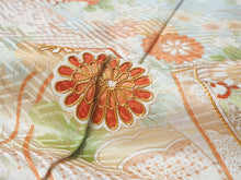 画像をギャラリービューアに読み込む, 訪問着 正絹 お仕立て付き クリーニング券 2点福袋 ライトブルー 菊に短冊 2024 新春福袋 未仕立て フルオーダー付き フォーマル 卒業式 入学式 結婚式 お茶会 パーティー 礼装