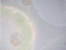 画像をギャラリービューアに読み込む, 帯揚げ 帯締め セット 正絹 薄グレー地 雪輪 桜 帯締 高麗 平打ち 訪問着 付け下げ 色無地 フォーマル お出かけ 和装小物 着付け小物 着物 和服 和装 レディース 女性
