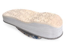 画像をギャラリービューアに読み込む, 草履 カレンブロッソ Mサイズ グレー 台 ライトベージュ色地 青花柄 鼻緒 足が痛くなりにくい 歩きやすい レディース 女性 着物 和装 Calen Blosso