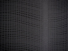 画像をギャラリービューアに読み込む, 洗える 着物 反物 単品 メンズ 黒地 曲線 格子 男性女性兼用柄 粋 レディース 女性 小紋 和装 和服 袷 単衣 きもの 羽織 コート