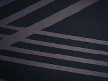 画像をギャラリービューアに読み込む, 洗える 着物 反物 単品 メンズ 黒地×グレー 直線柄 男性女性兼用柄 粋 レディース 女性 小紋 和装 和服 袷 単衣 きもの 羽織 コート