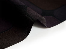 画像をギャラリービューアに読み込む, 洗える 着物 反物 単品 メンズ 黒地×茶色 四角柄 男性女性兼用柄 粋 レディース 女性 小紋 和装 和服 袷 単衣 きもの 羽織 コート