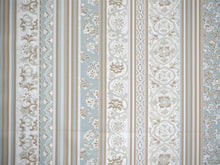 画像をギャラリービューアに読み込む, 洗える 着物 反物 単品 レディース ベージュ×薄青緑色 更紗間道 和つう 女性 小紋 和装 和服 袷 単衣 きもの 羽織 コート