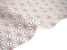 画像をギャラリービューアに読み込む, 洗える 着物 反物 単品 レディース グレージュ地 麻の葉柄 和つう 女性 小紋 和装 和服 袷 単衣 きもの 羽織 コート