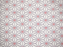 画像をギャラリービューアに読み込む, 洗える 着物 反物 単品 レディース グレージュ地 麻の葉柄 和つう 女性 小紋 和装 和服 袷 単衣 きもの 羽織 コート