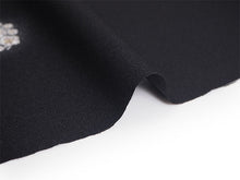 画像をギャラリービューアに読み込む, 洗える 着物 反物 単品 レディース 黒地 花丸ぼかし 和つう 女性 小紋 和装 和服 袷 単衣 きもの 羽織 コート