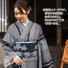 画像をギャラリービューアに読み込む, 名古屋帯 洗える 単品 深緑地 花柄 オリジナル 八寸 仕立て上がり プレタ カジュアル レディース 女性 和服 和装 着物