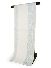 画像をギャラリービューアに読み込む, 名古屋帯 洗える 単品 白地 グレー レース柄 オリジナル 八寸 仕立て上がり プレタ カジュアル レディース 女性 和服 和装 着物
