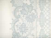 画像をギャラリービューアに読み込む, 名古屋帯 洗える 単品 白地 グレー レース柄 オリジナル 八寸 仕立て上がり プレタ カジュアル レディース 女性 和服 和装 着物