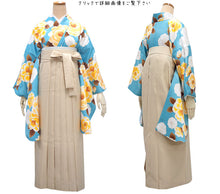 画像をギャラリービューアに読み込む, 袴セット 卒業式 袴 小学生 大学生 学生 女性 女の子 購入 全7種類 二尺袖 着物 袴 セット 2点セット 黒 白 赤 椿 ジュニア 卒業 謝恩会 着付け コスプレ 袴 セット 販売 和装 和服 レディース 2024