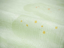 画像をギャラリービューアに読み込む, 帯揚げ 帯締め セット 正絹カジュアル向き 丸組 薄黄緑地 雲柄 帯あげ 渋黄緑 渋ピンク 帯〆 和装 小物 レディース 女性 婦人 おびあげ おびじめ