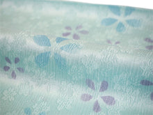 画像をギャラリービューアに読み込む, 帯揚げ 帯締め セット 正絹カジュアル向き 丸組 水色 桜 帯あげ ピンク 帯〆 和装 小物 レディース 女性 婦人 おびあげ おびじめ